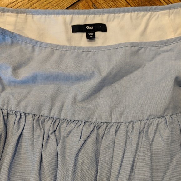 Light Blue Ruffle Skirt - Picture 2 of 2